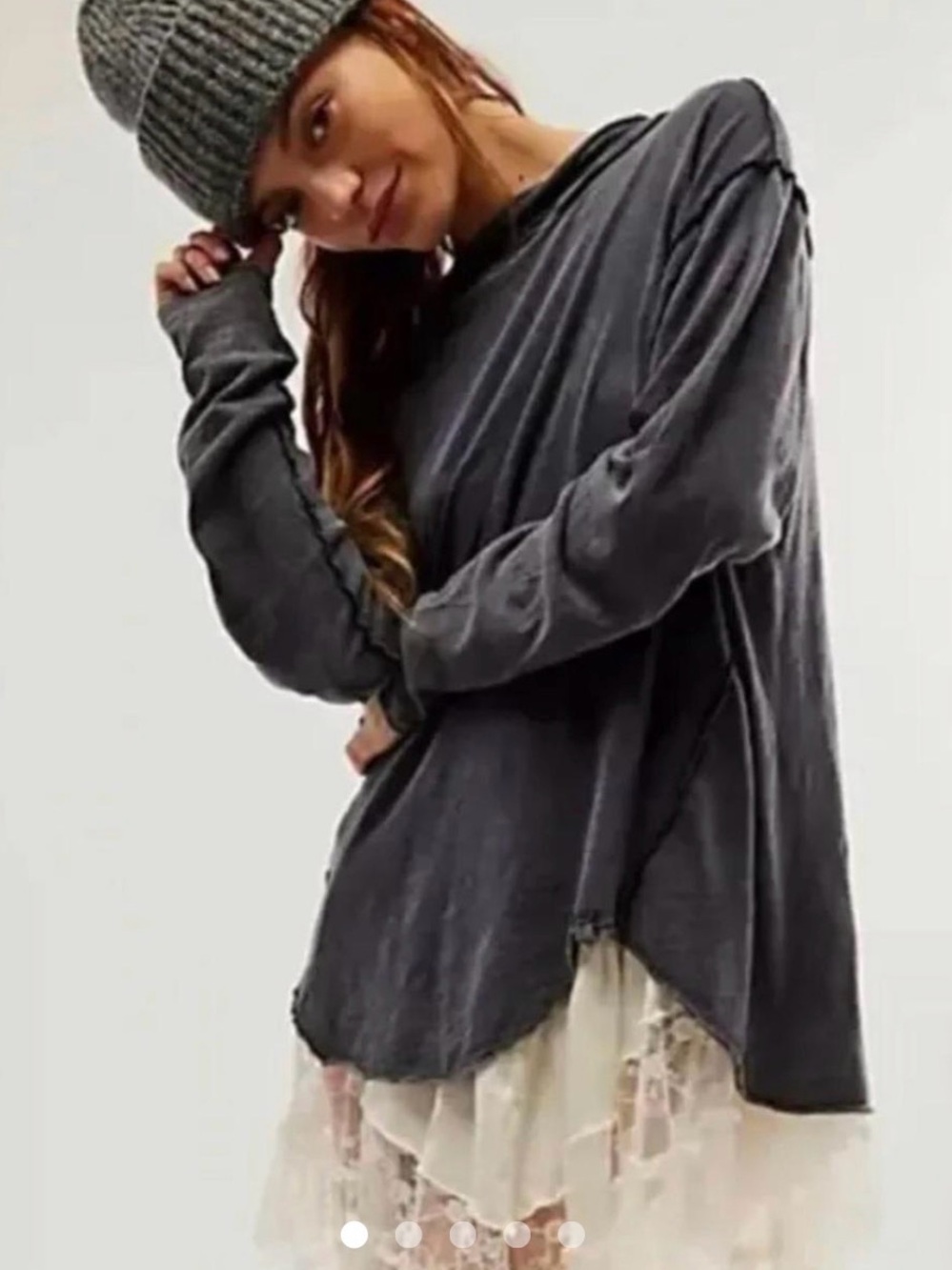 Free People We the Free Regan Tee - (M) Black